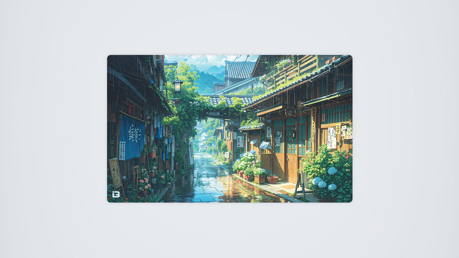 Tappeto da gioco Strada Fiorita