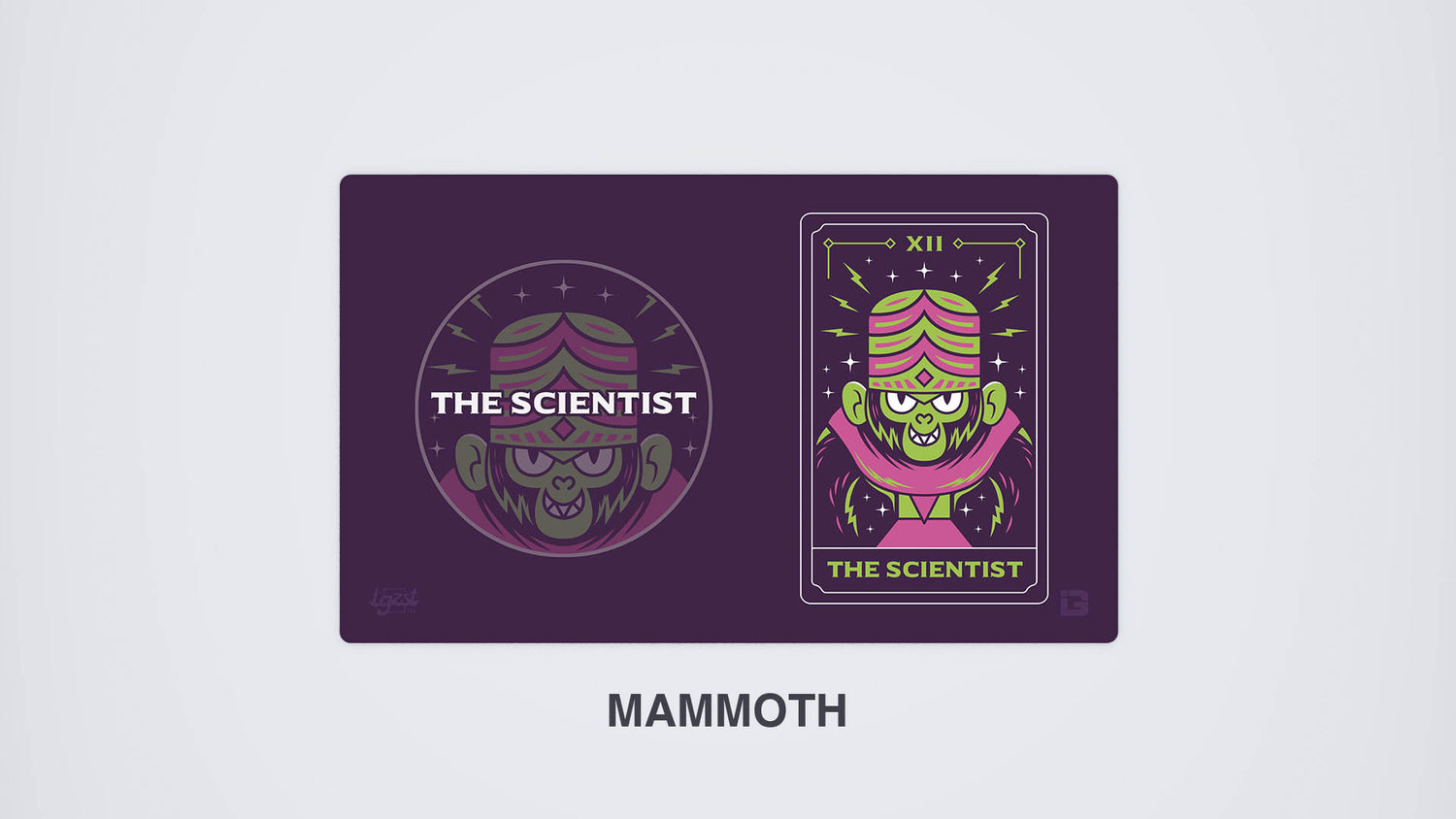 The Scientist Monkey Tarot Card