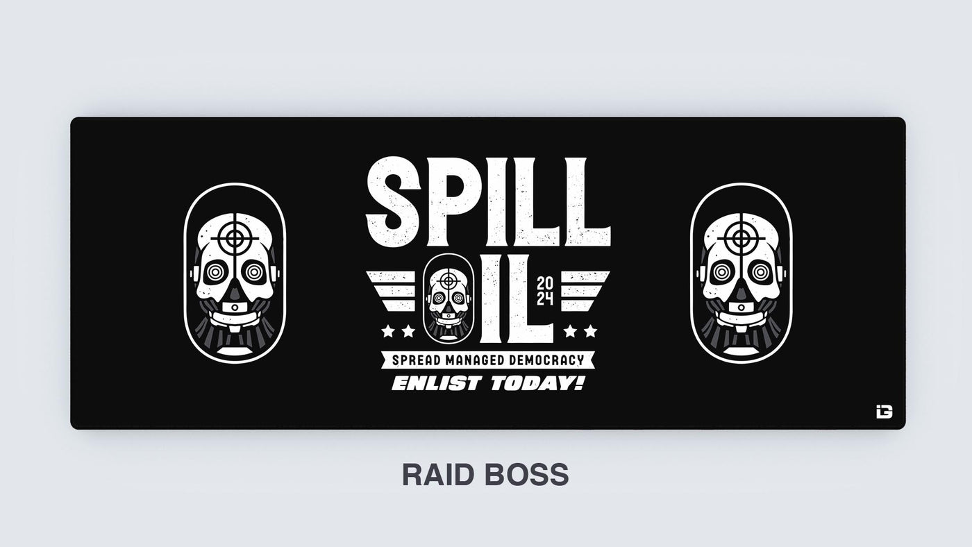 Spill Oil Emblem