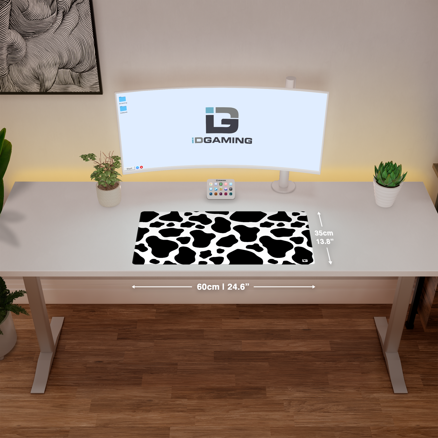 Tappeto da gioco Black Cow