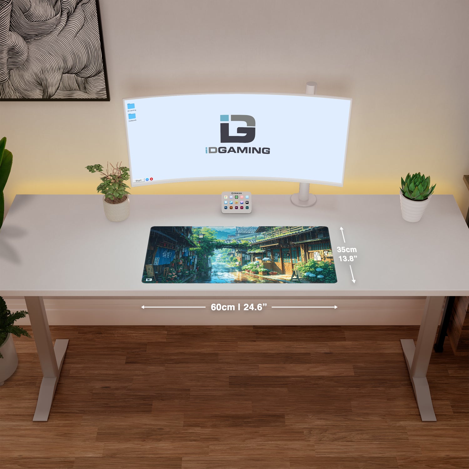 Tappeto da gioco Strada Fiorita