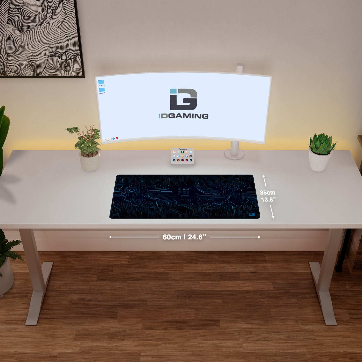 Circuit Board - Tappetino da Gioco Nero