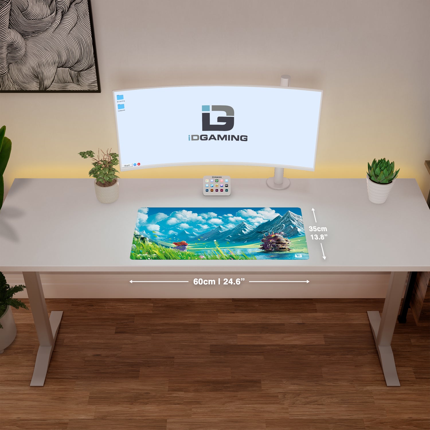 Tappetino da gioco Castello sul Lago