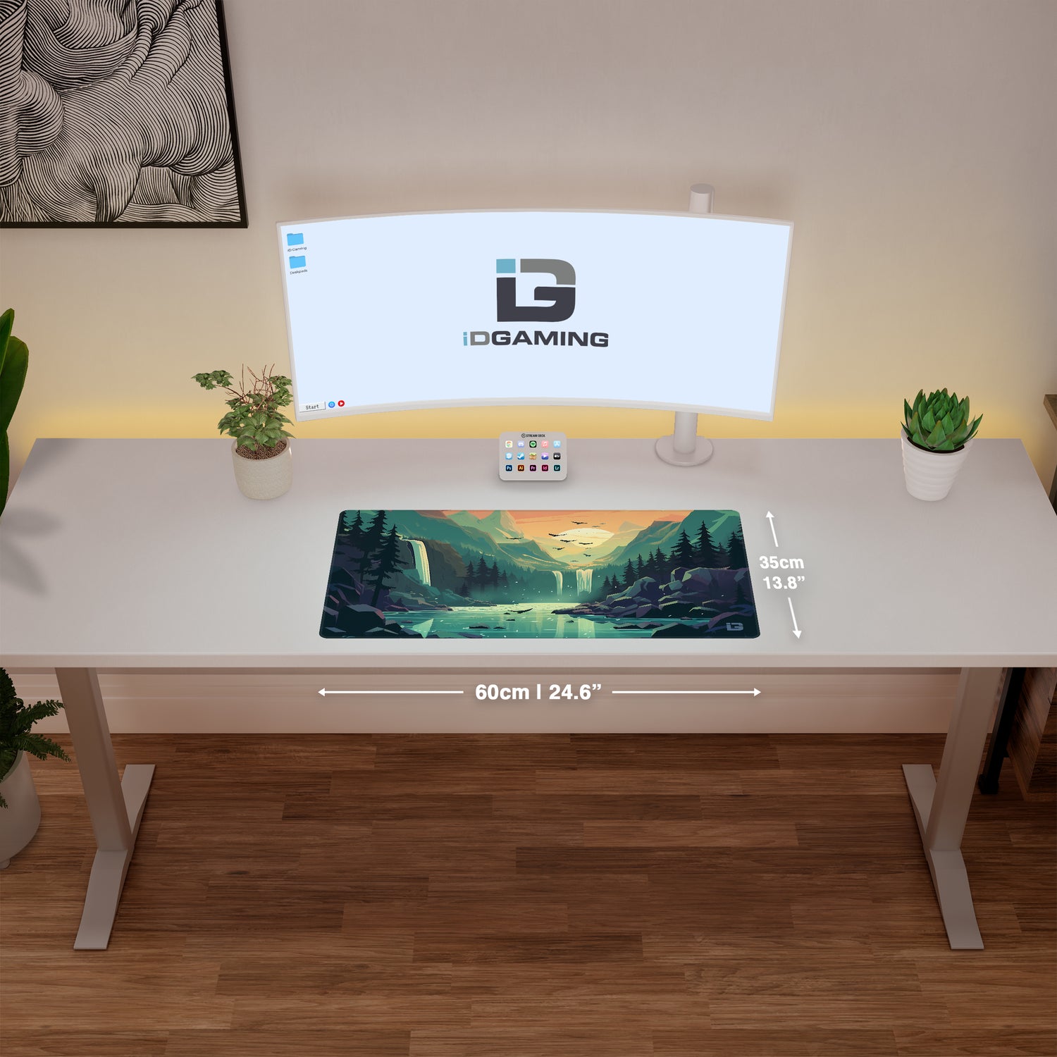 Tappetino da gioco Green Sunset