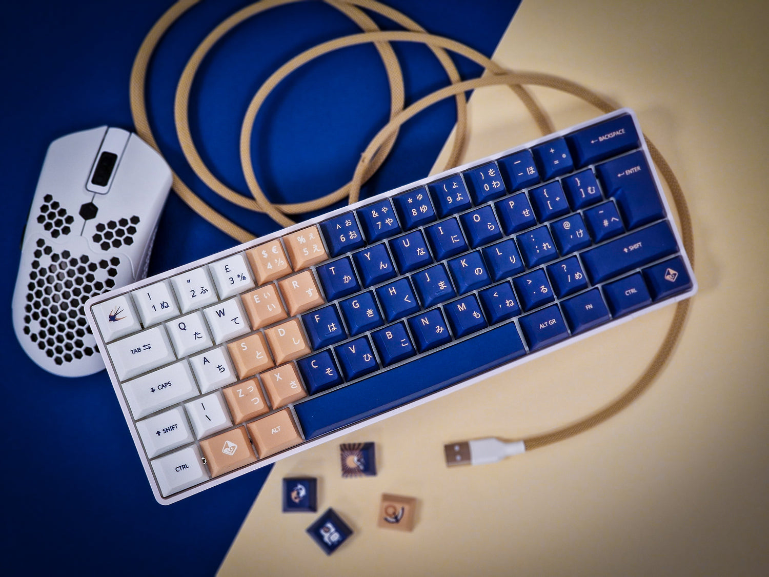 Zestaw klawiszy Ukiyo-e