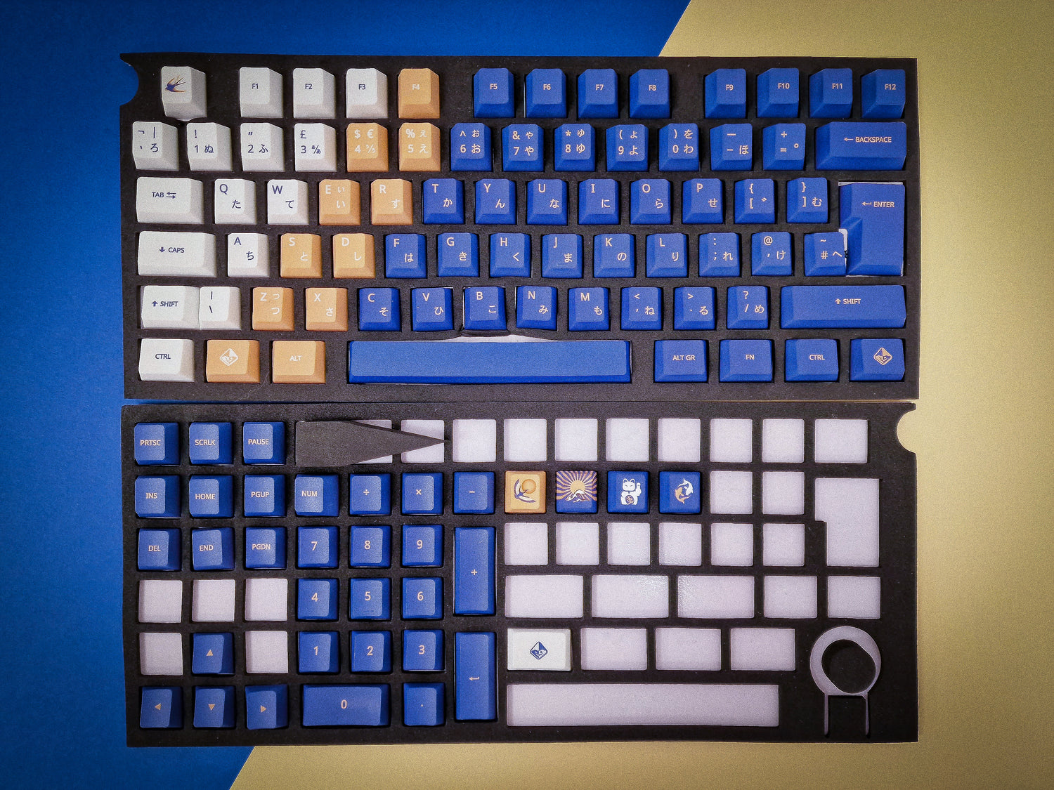 Zestaw klawiszy Ukiyo-e