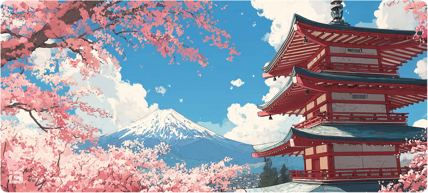 Japanese Sakura Pagoda