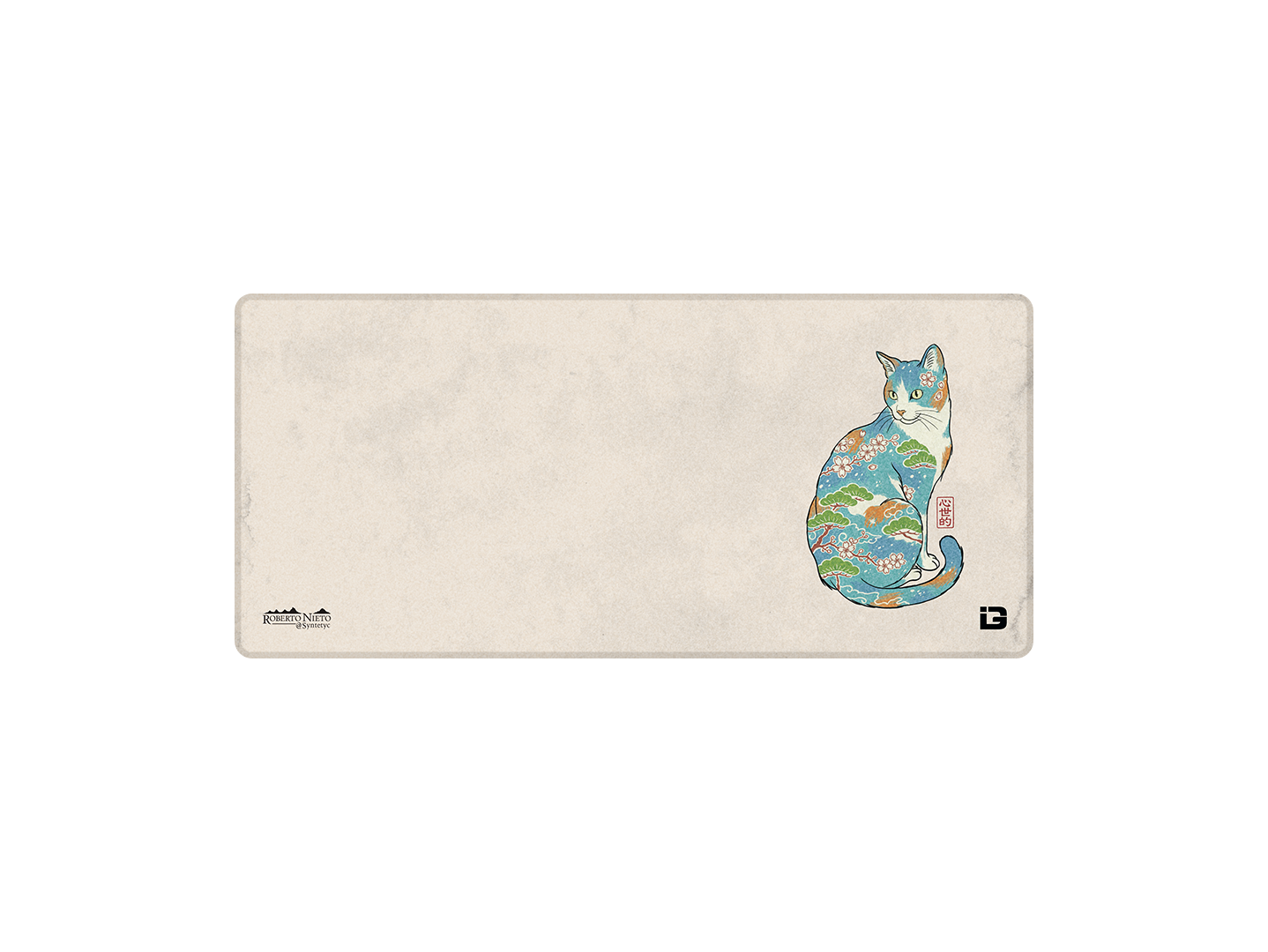 Ukiyo Blue Cat