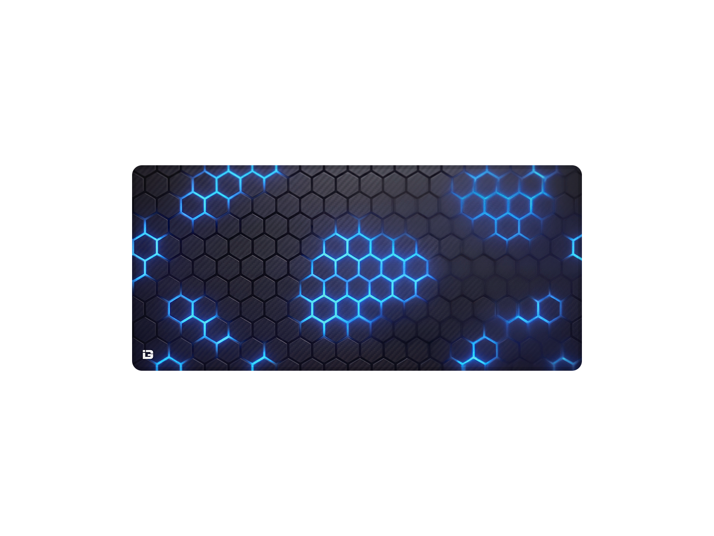 Hex Grid Blue