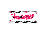 Graffiti Mousepad White