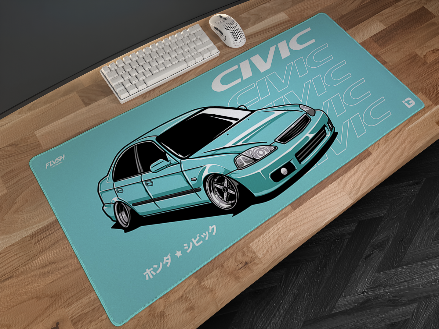 Blue Civic