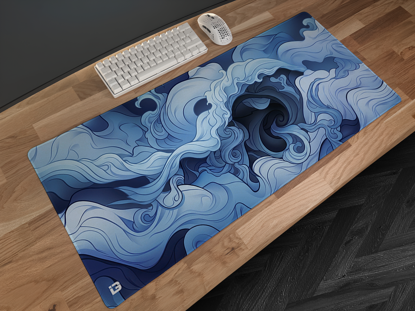 Aqua Swirls
