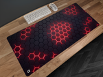Hex Grid Red
