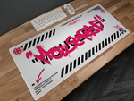 Graffiti Mousepad White