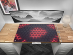Hex Grid Red