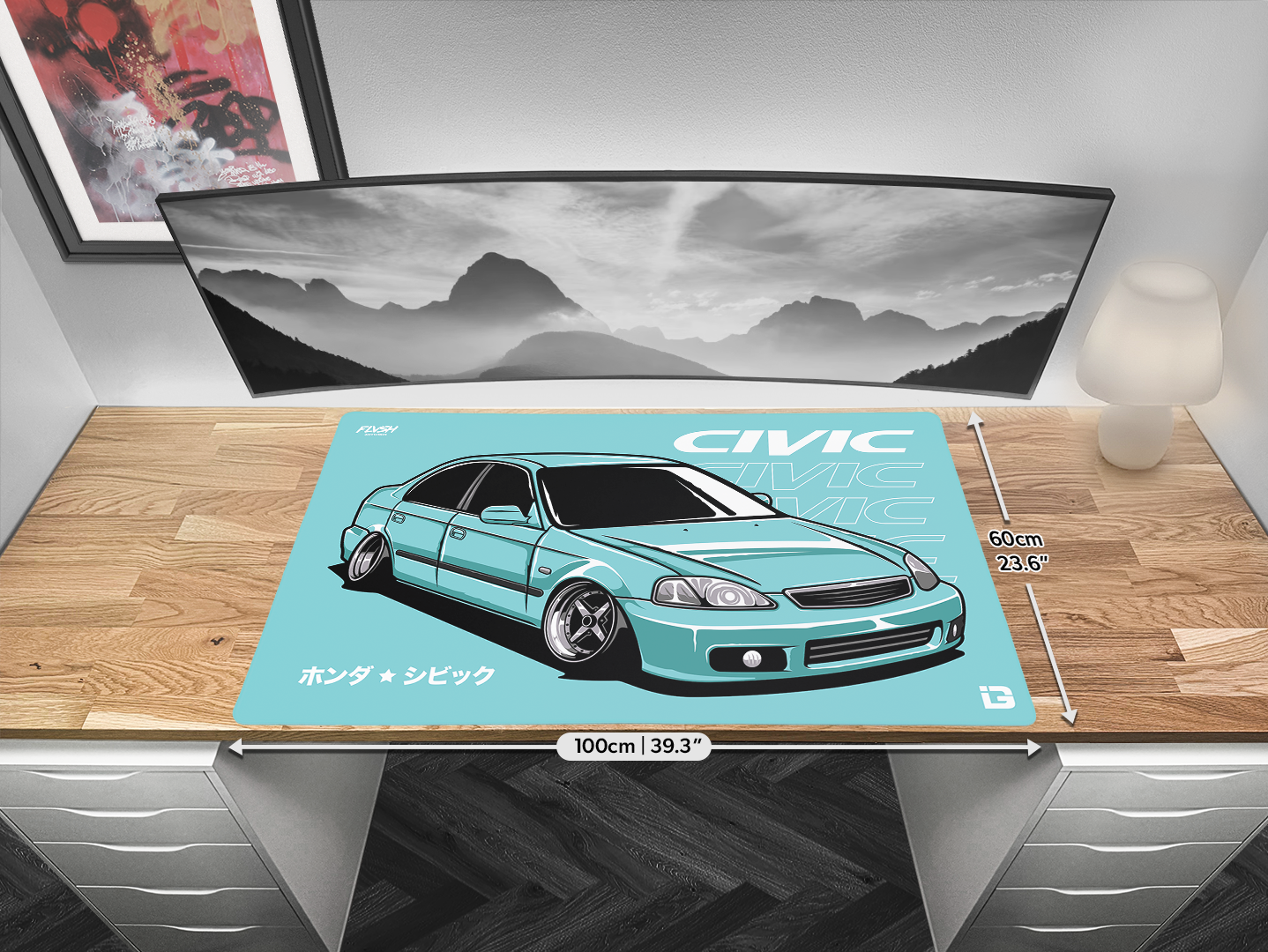 Blue Civic