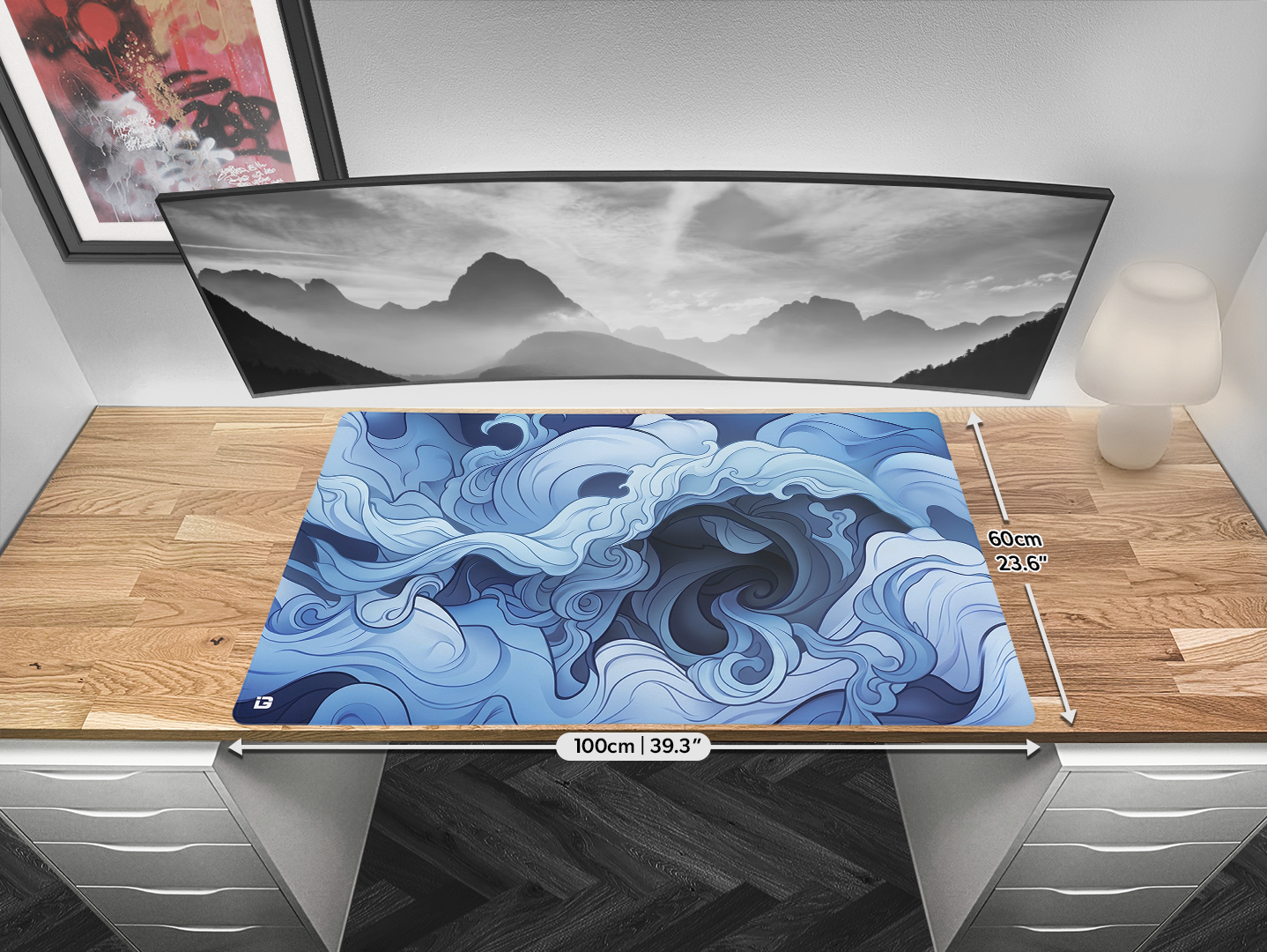 Aqua Swirls