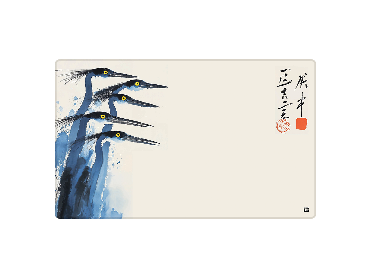 Indigo Herons