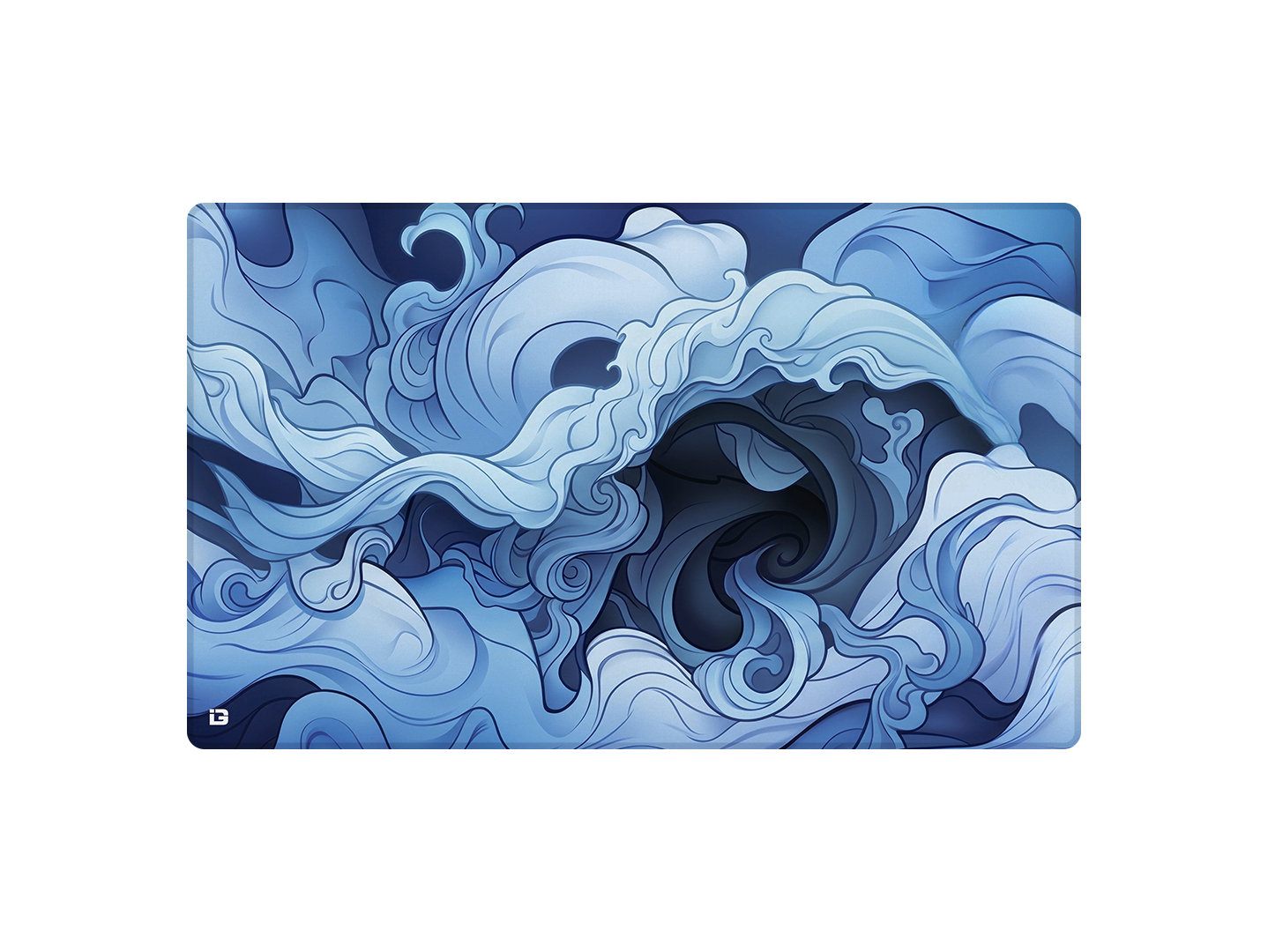 Aqua Swirls