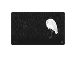 Egret In The Rain