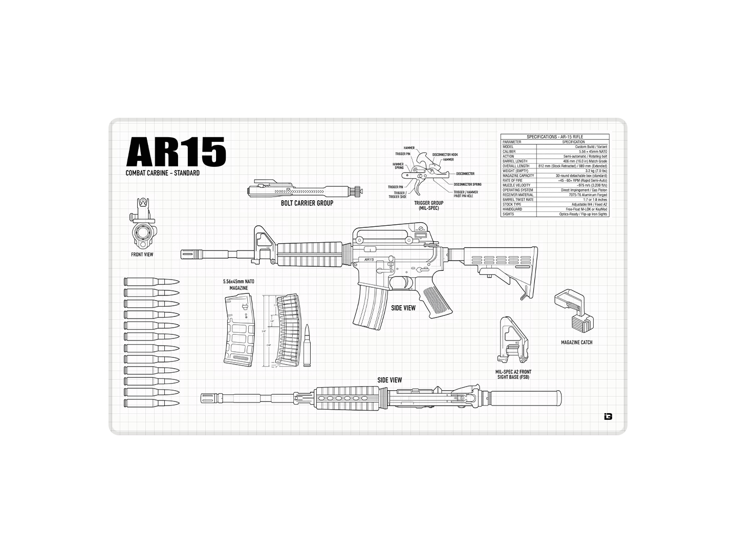 Blueprint AR-15
