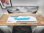 Graffiti Mousepad White