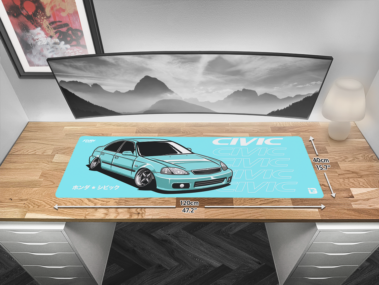 Blue Civic