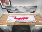 Graffiti Mousepad White