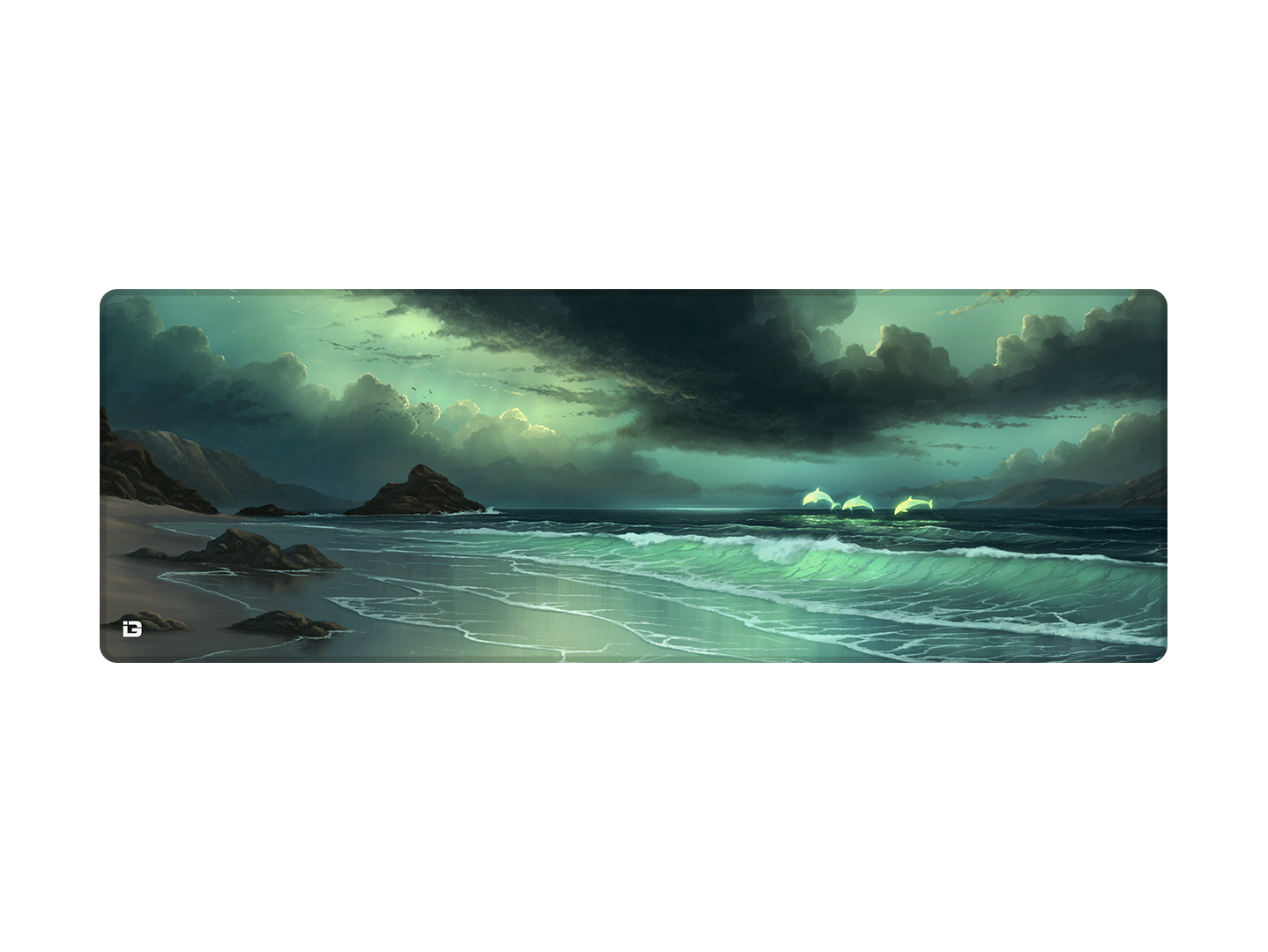 Glowing Dolphins