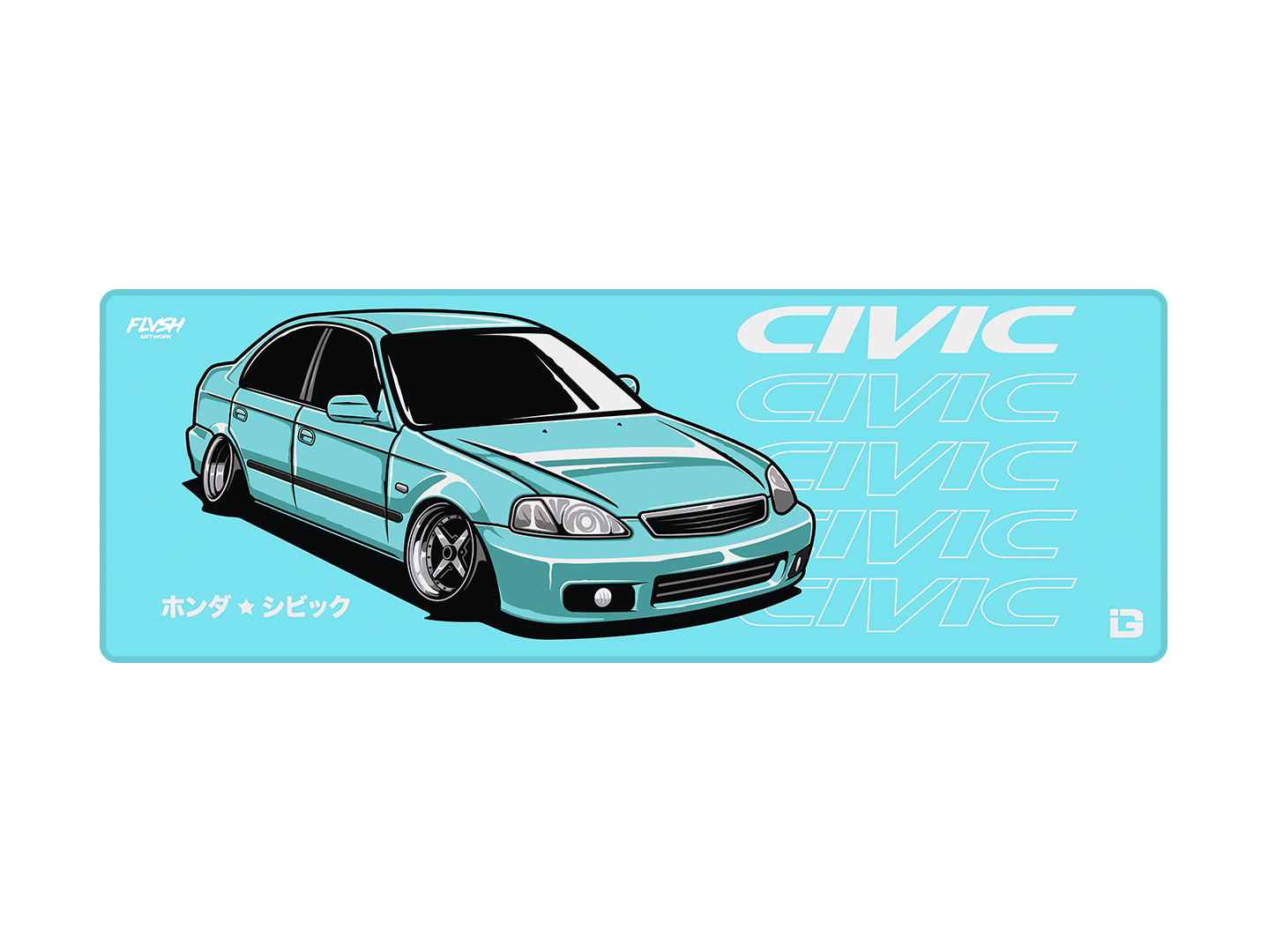 Blue Civic