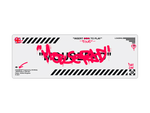 Graffiti Mousepad White