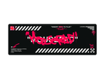 Graffiti Mousepad Black