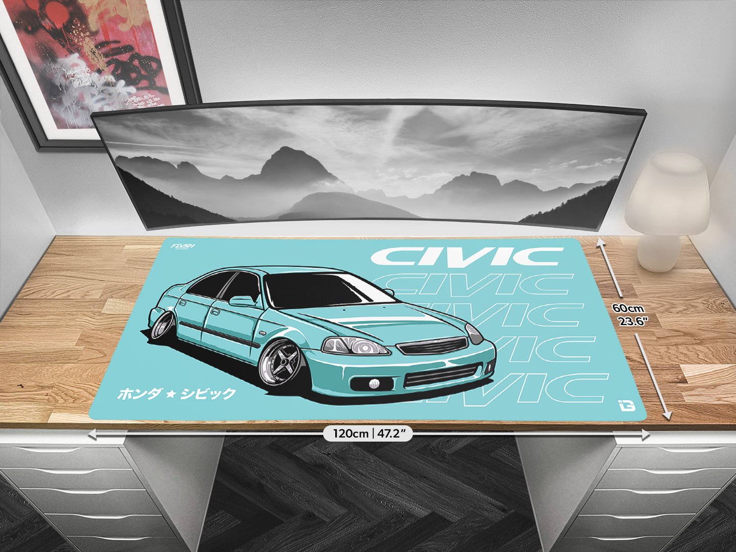 Blue Civic
