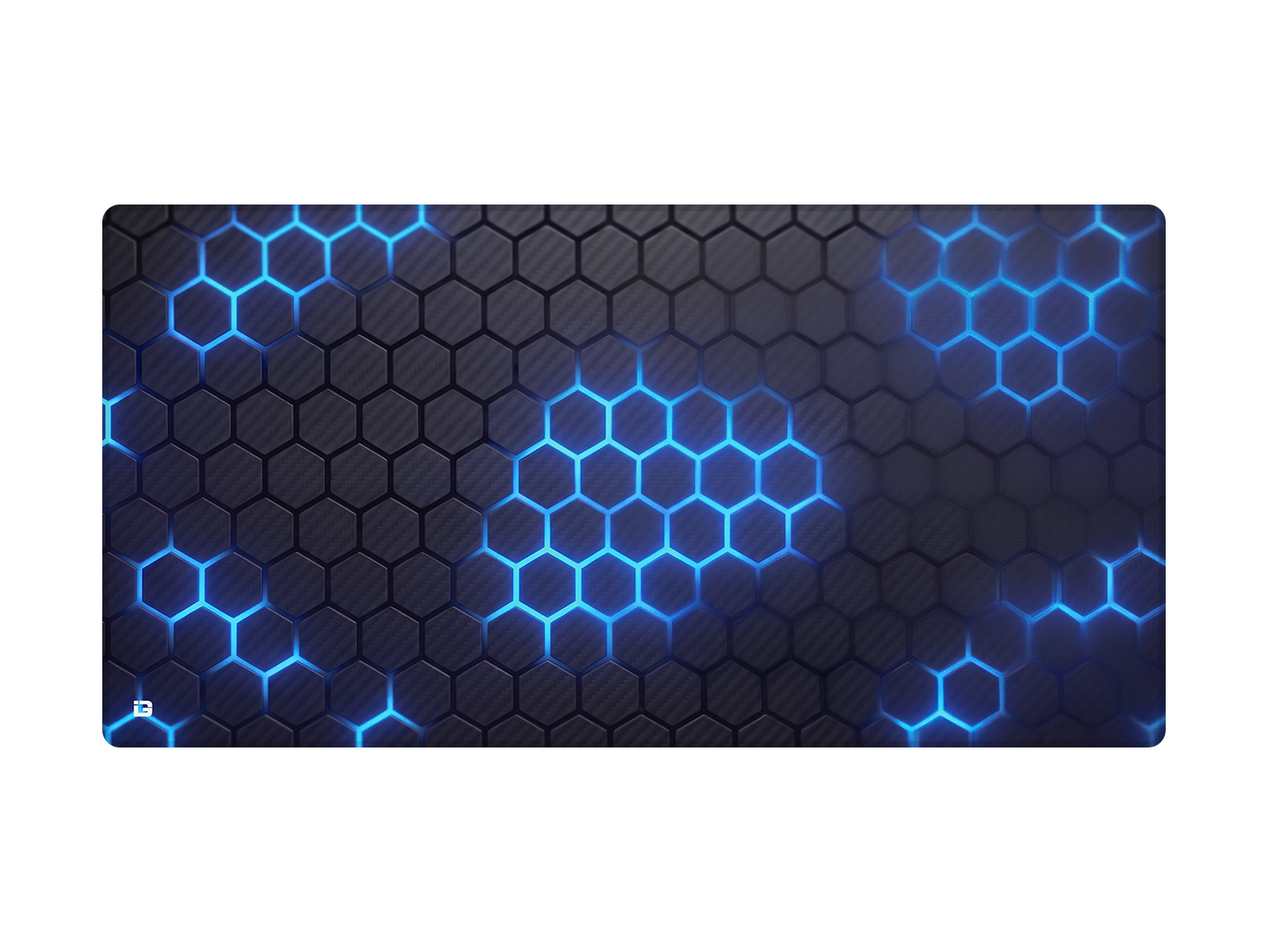 Hex Grid Blue