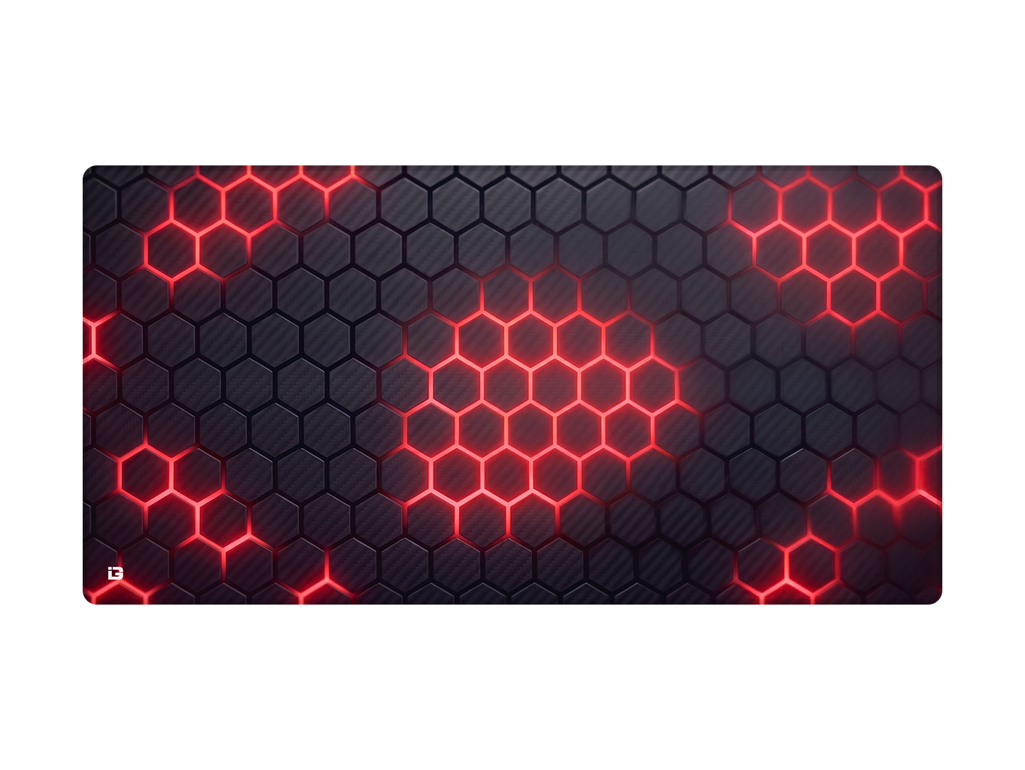 Hex Grid Red