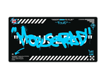Graffiti Mousepad Black