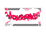 Graffiti Mousepad White