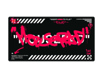 Graffiti Mousepad Black