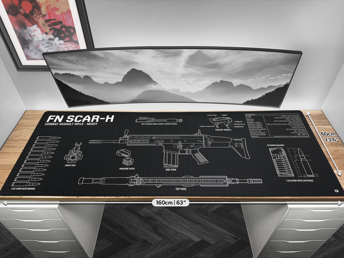Blueprint Scar-H