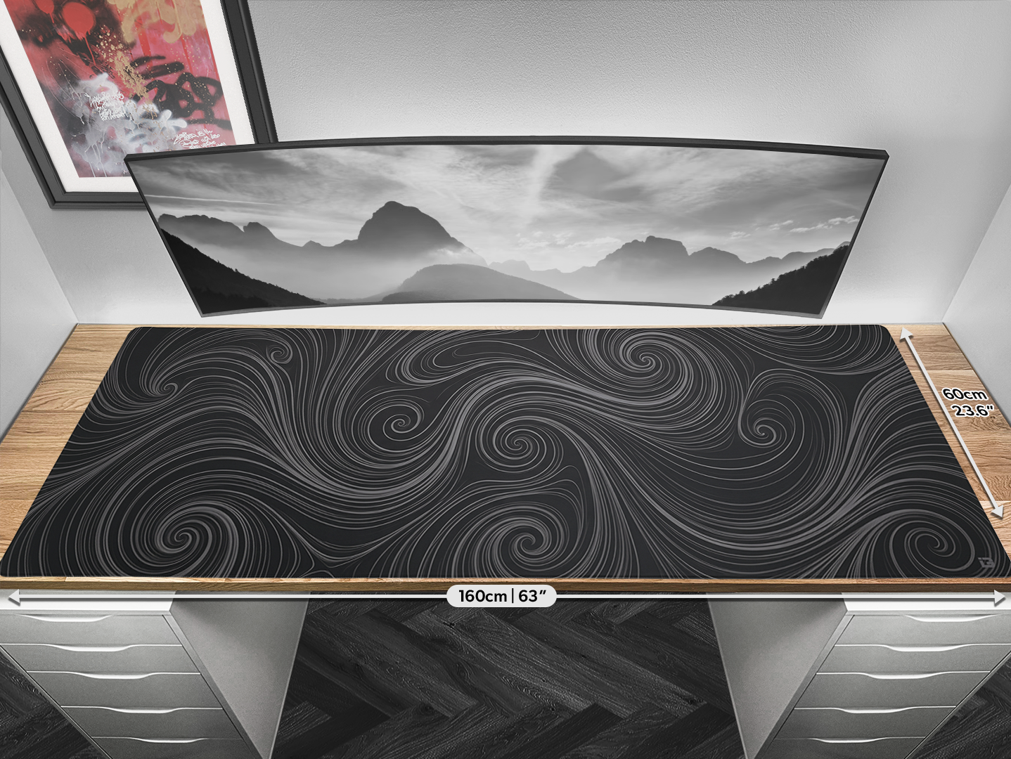 Black Swirls