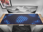 Hex Grid Blue