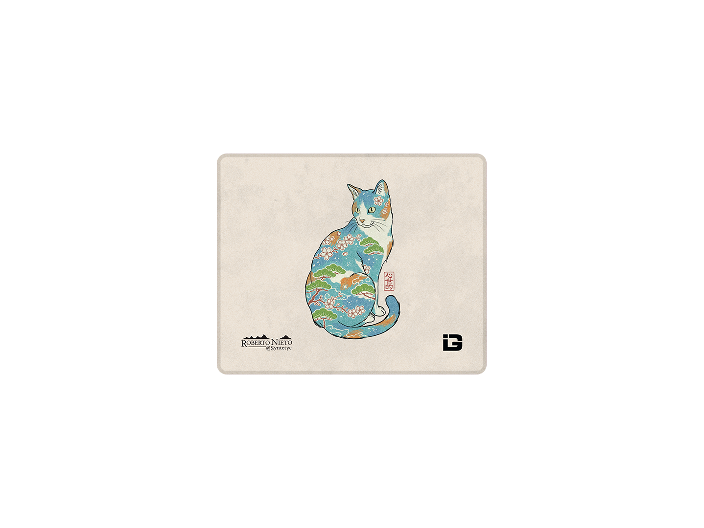 Ukiyo Blue Cat