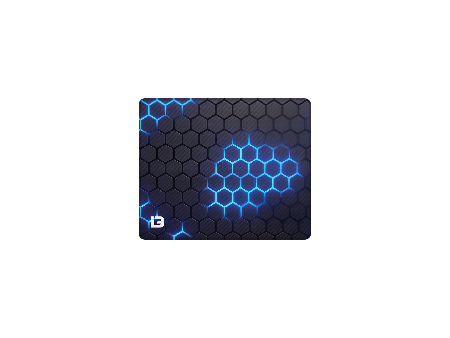 Hex Grid Blue