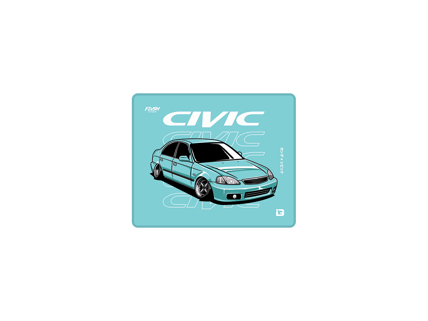 Blue Civic