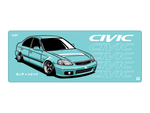 Blue Civic