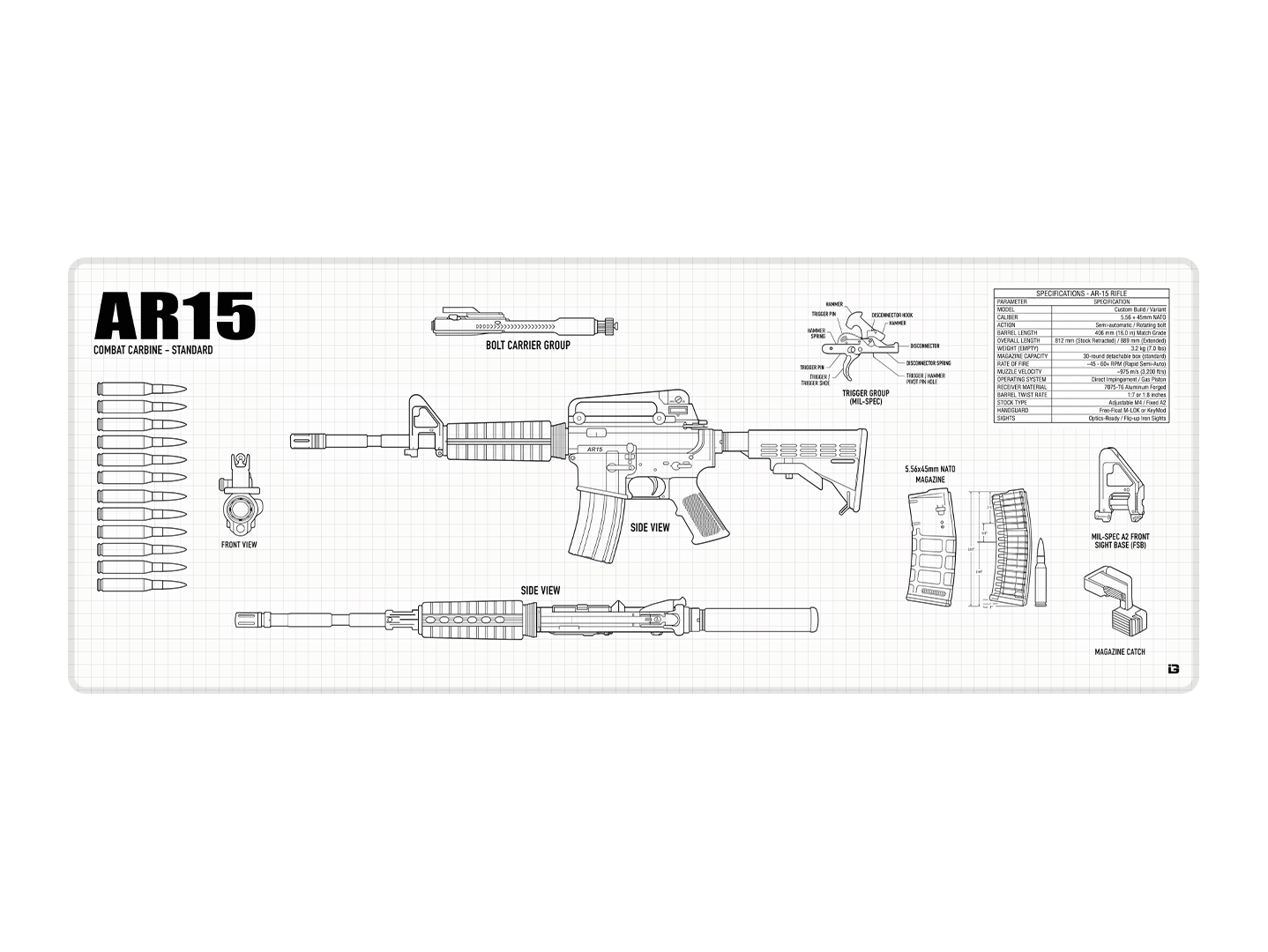 Blueprint AR-15