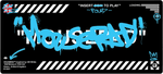 Graffiti Mousepad Black