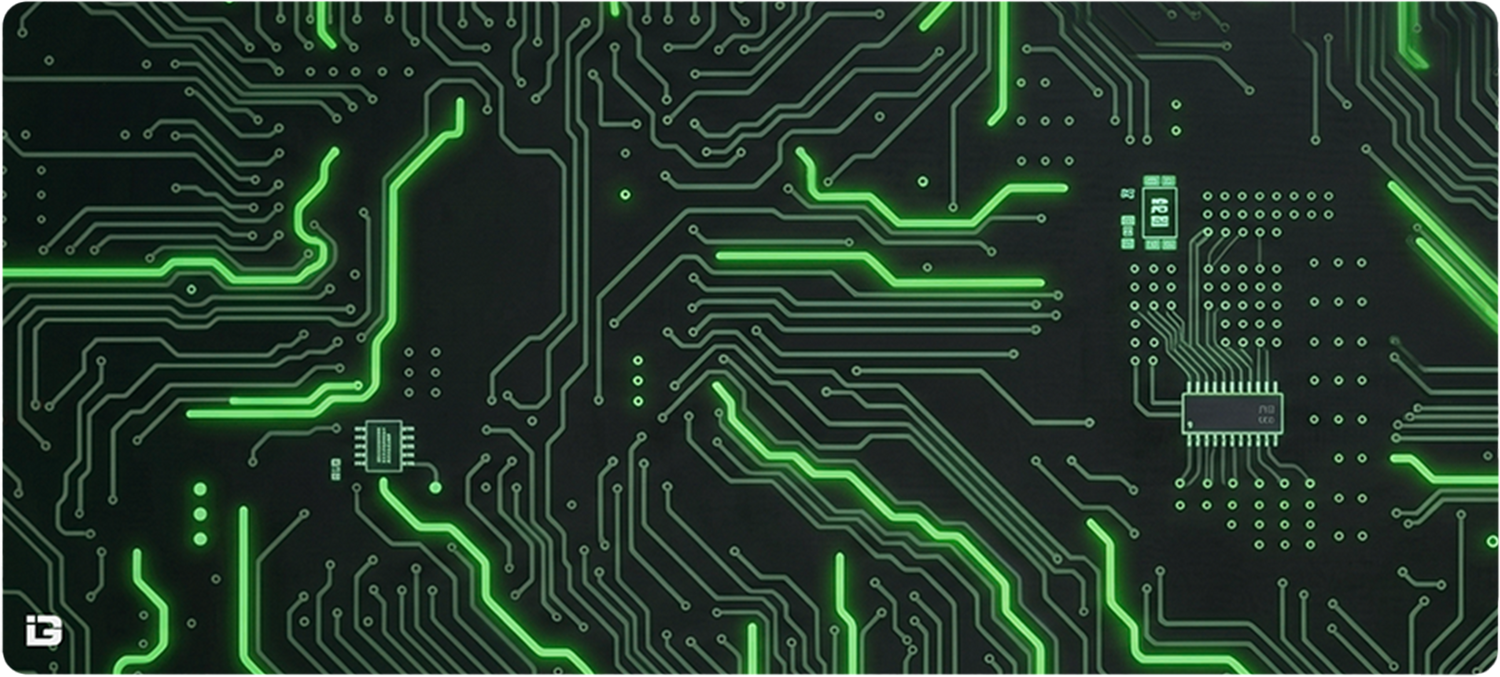 Carte de circuit - Vert