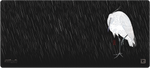Egret In The Rain