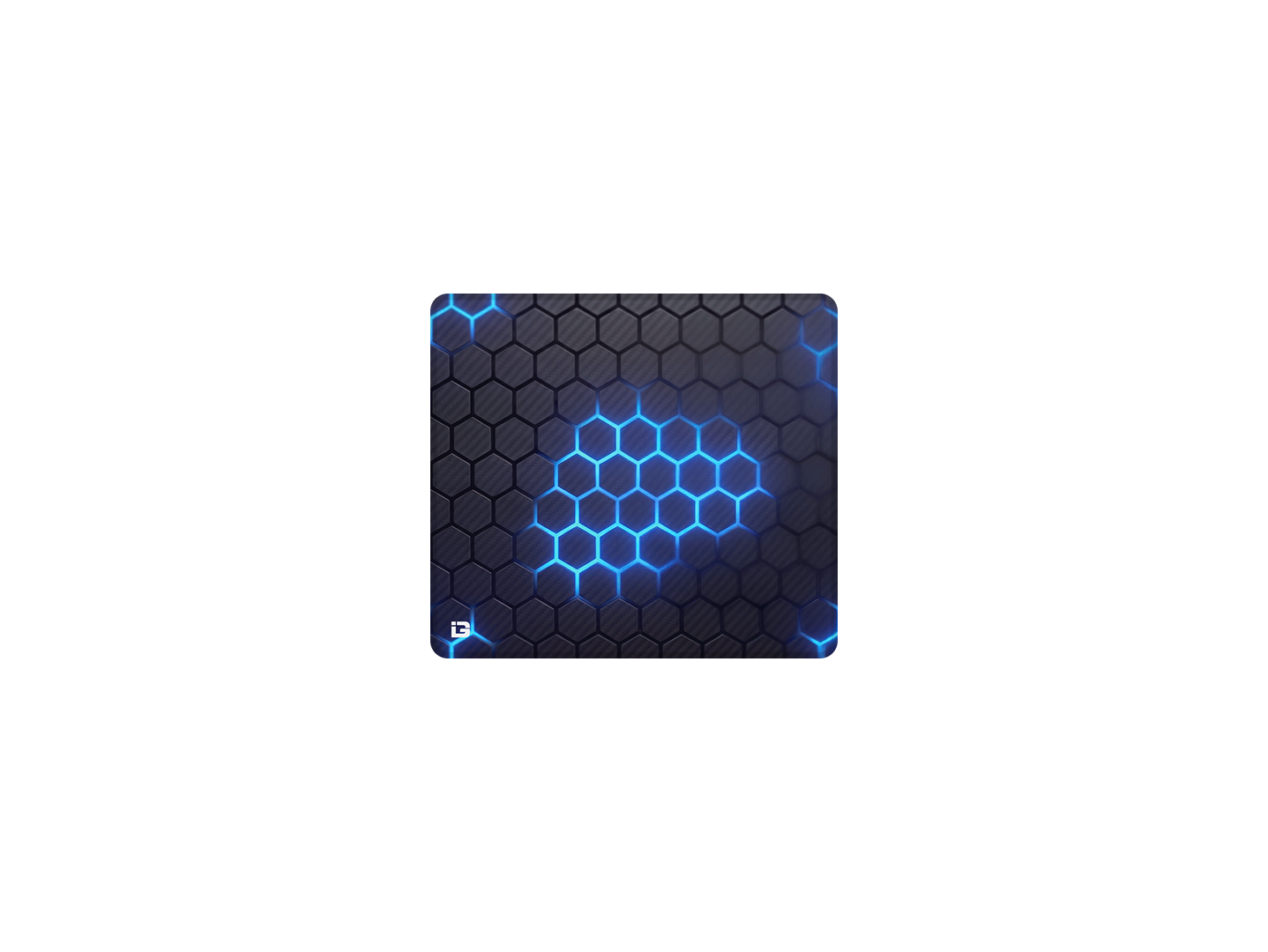 Hex Grid Blue